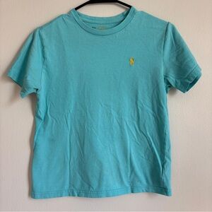 Ralph Lauren Aqua Polo Shirt Size 10/12